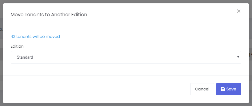 Move Tenants to Another Edition