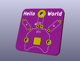 KiCad-Hello-World, from the project README