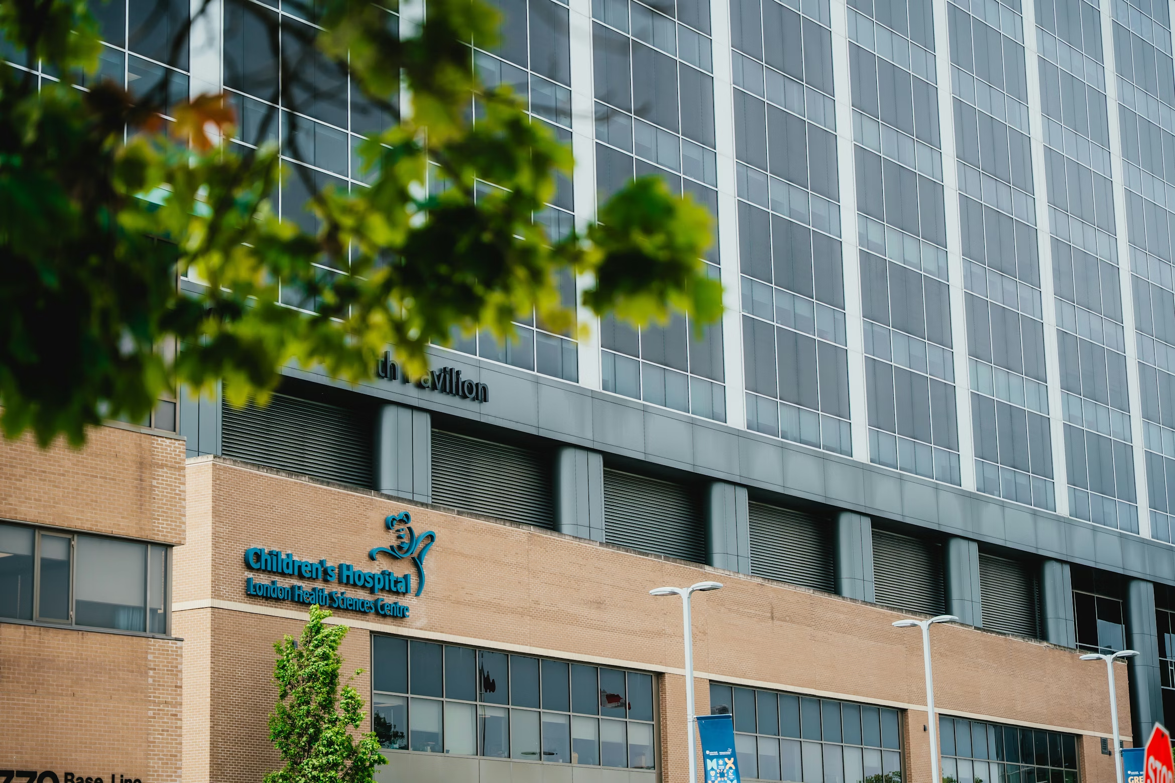 Modern multi-specialty hospital campus with glass façade and landscaped entry in Melbourne.