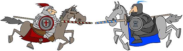 Joust cartoon