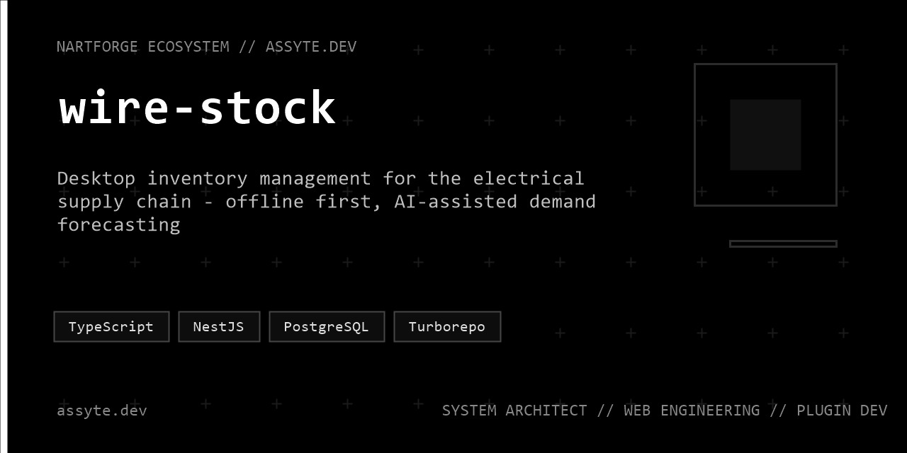 wire-stock banner