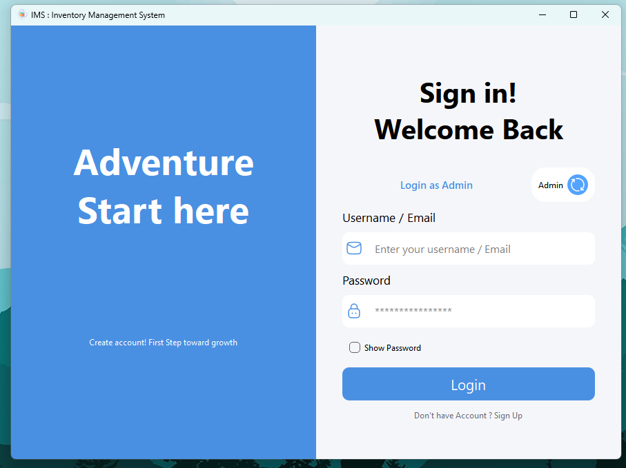 Sign In