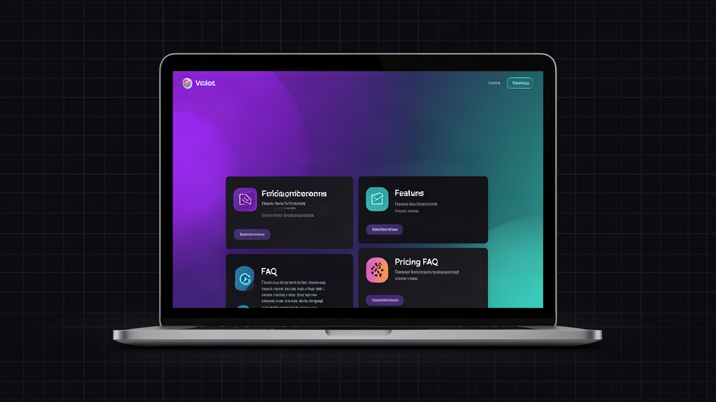 SaaS Landing Page Template Preview
