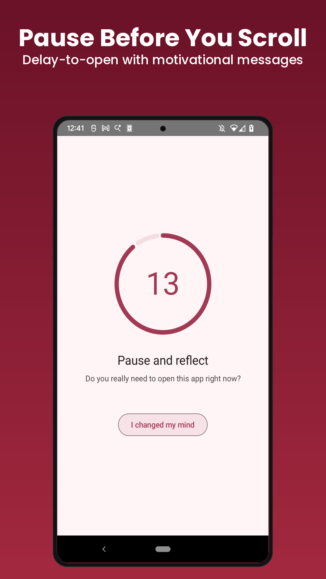 Screenshot 2 of Nudge — opens full size