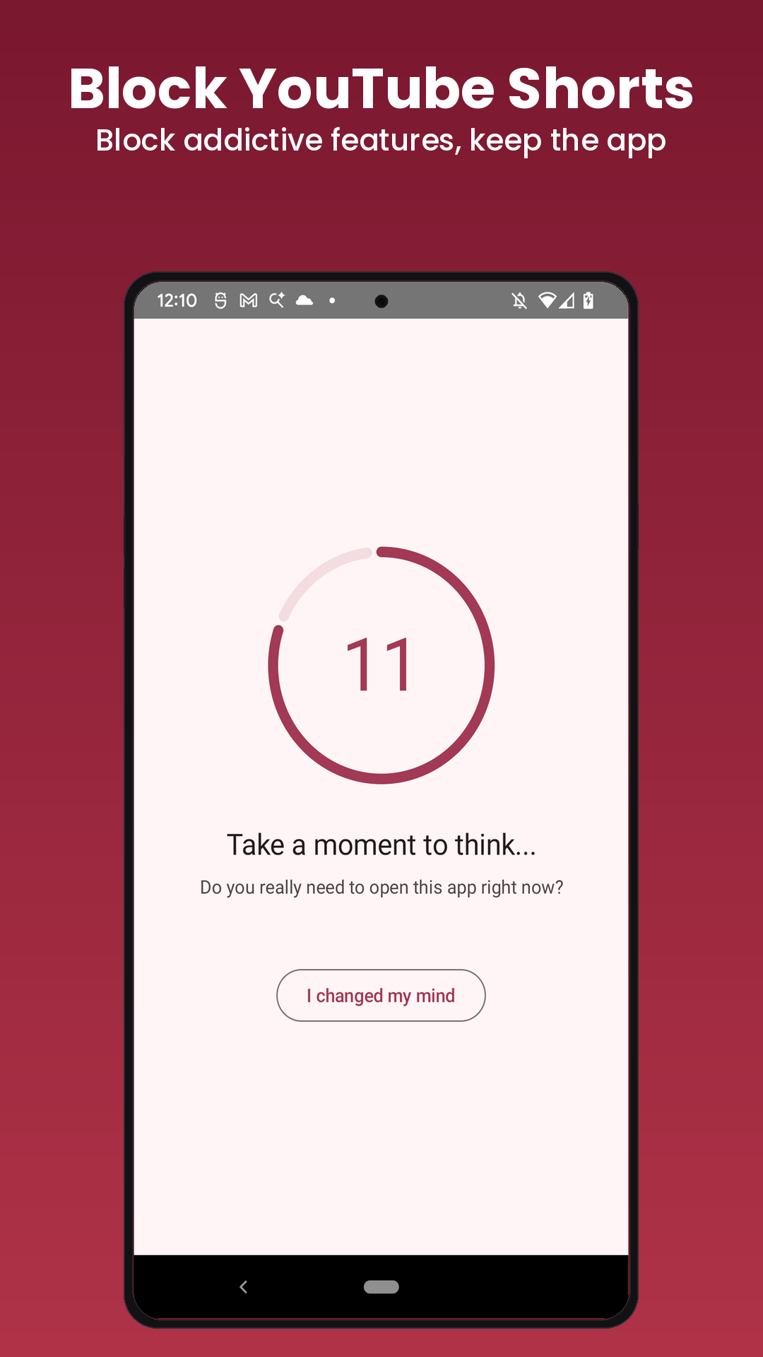 Screenshot 3 of Nudge — opens full size