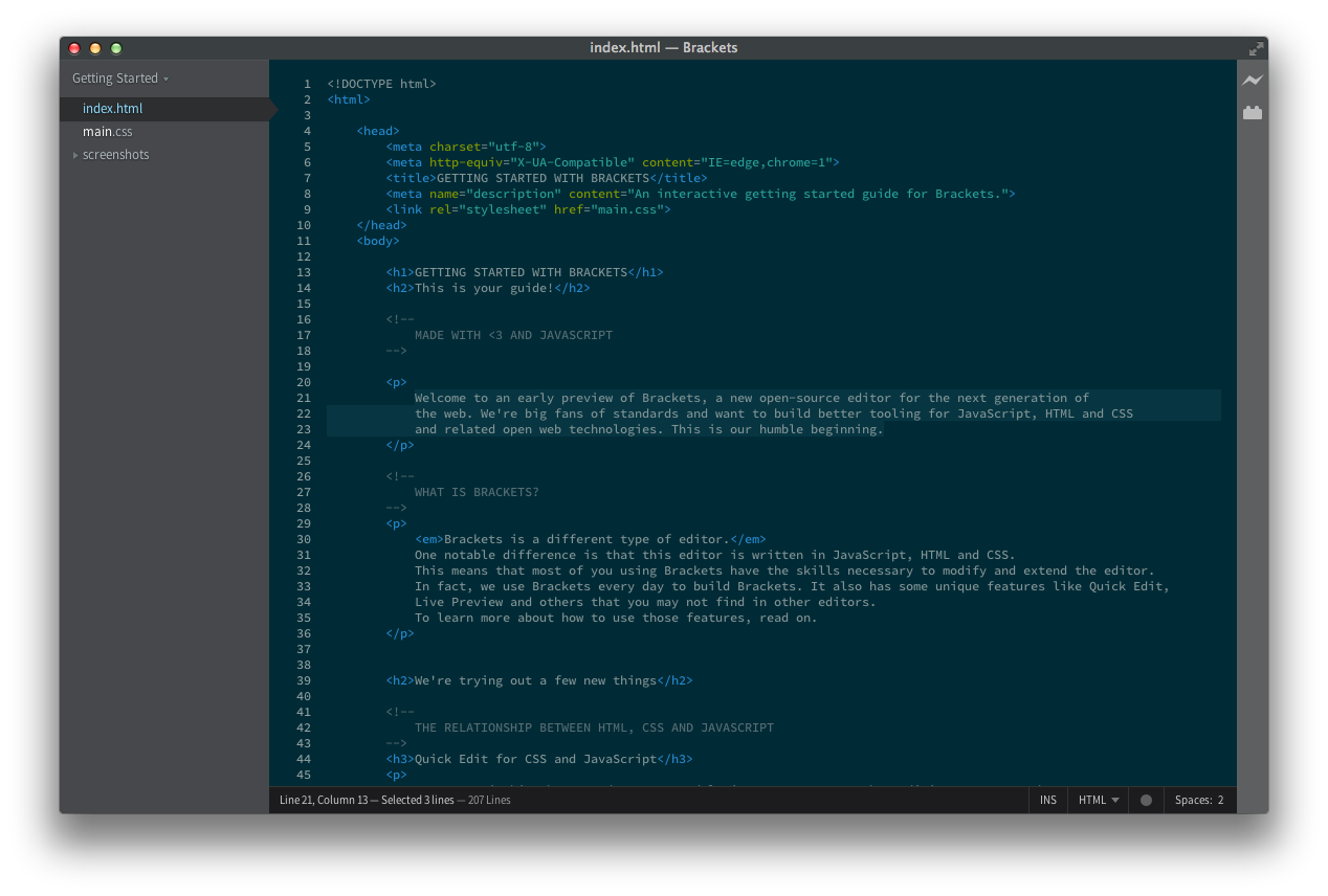 Solarized Dark Brackets Theme