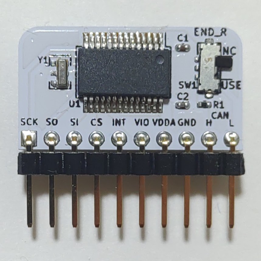 Mcp25625-breakout ssop28, from the project README
