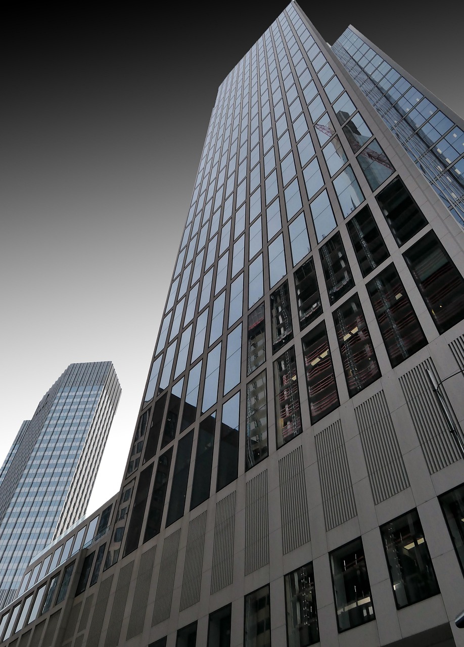 Banking industry concept showing financial sector and regulations
