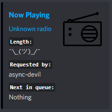 Radio demo