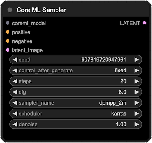 CoreMLSampler