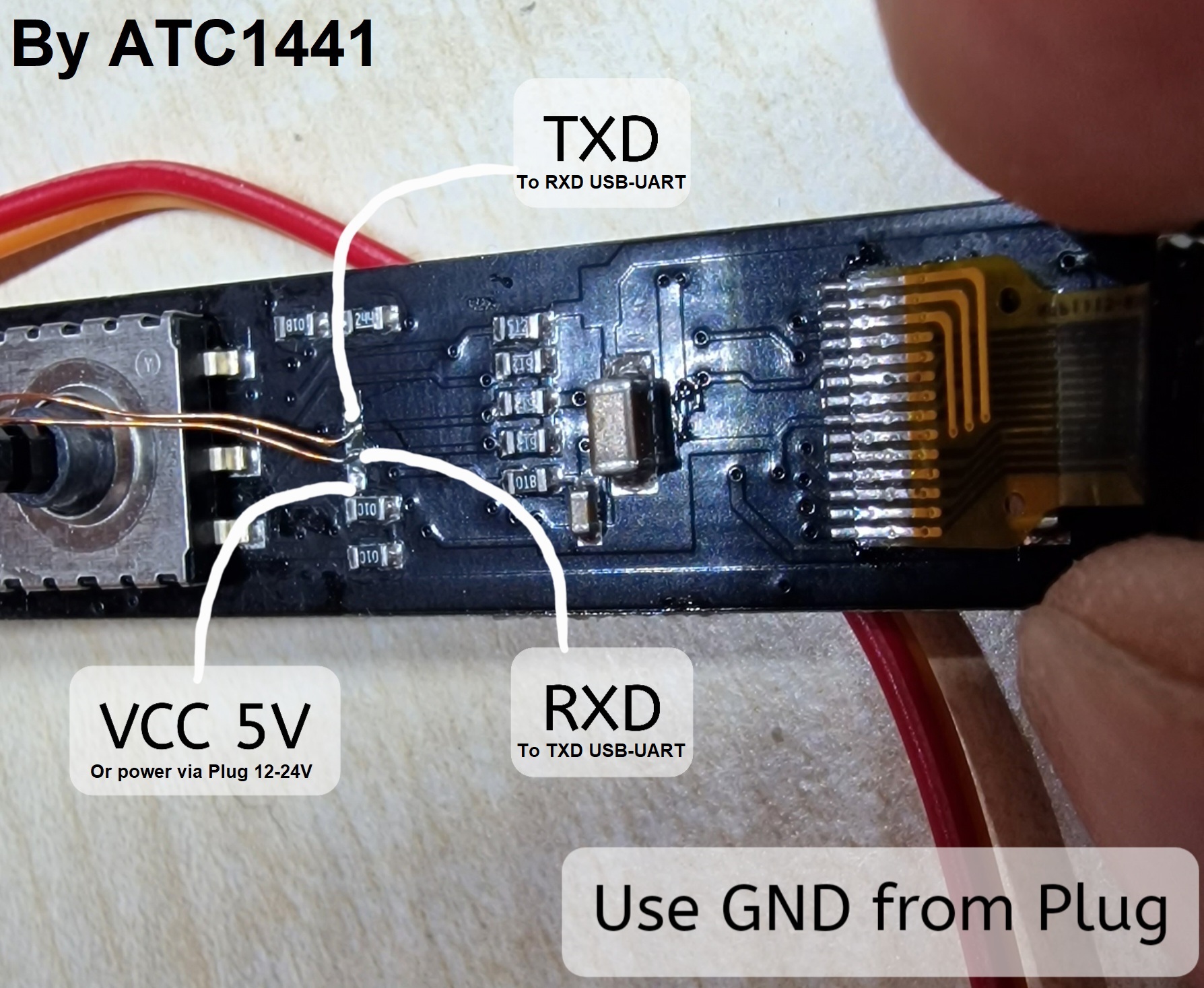 Pinout STC Flashing