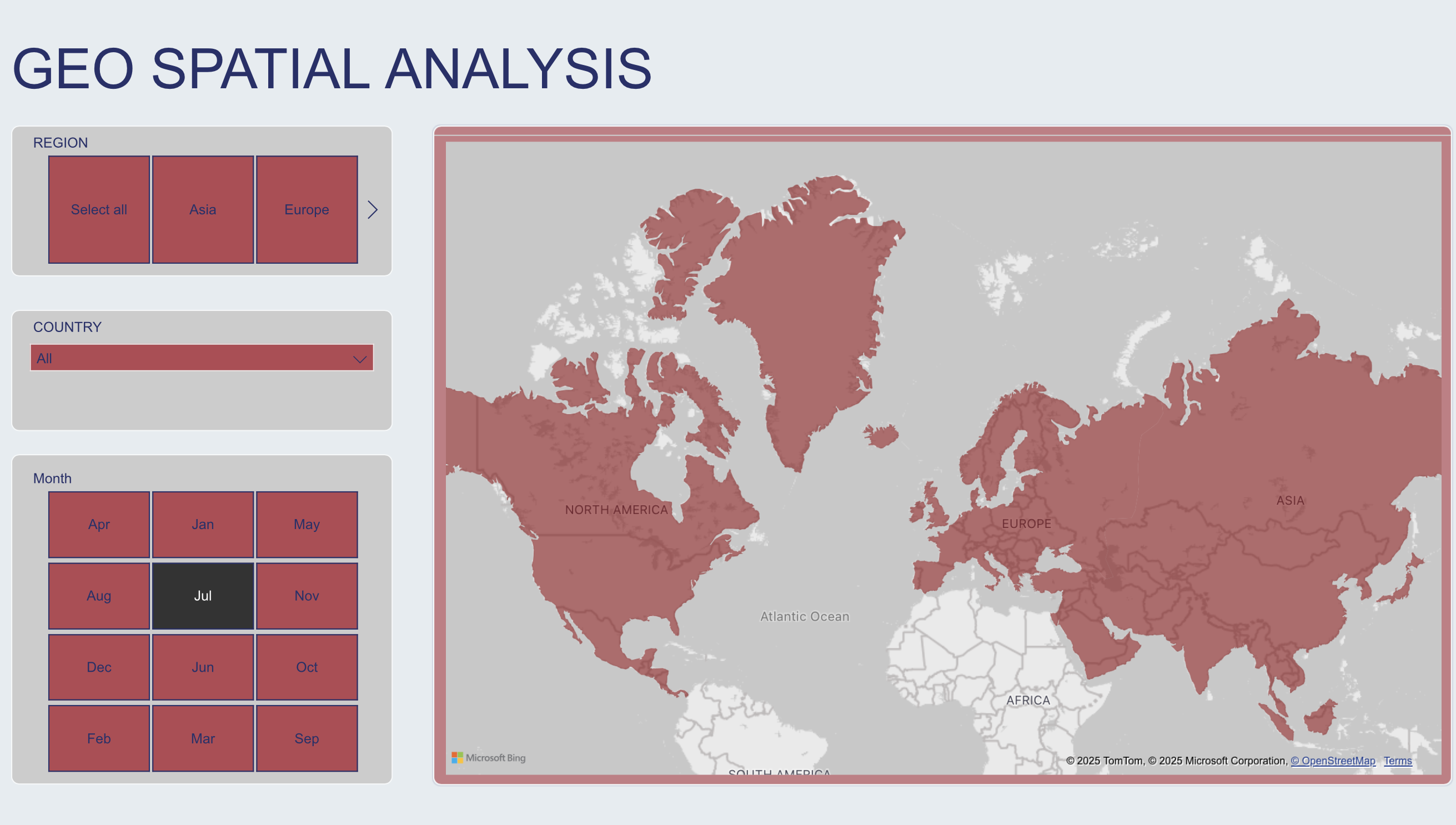 Geo Spatial Analysis