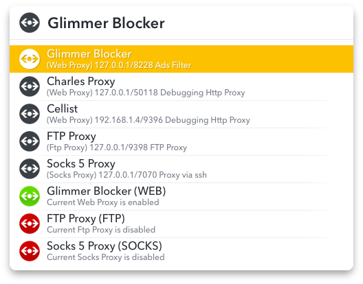 Switch Proxy