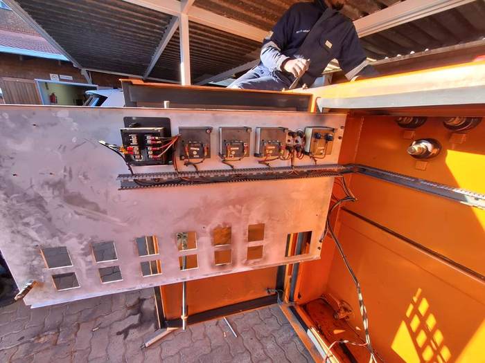 Panel wiring installation
