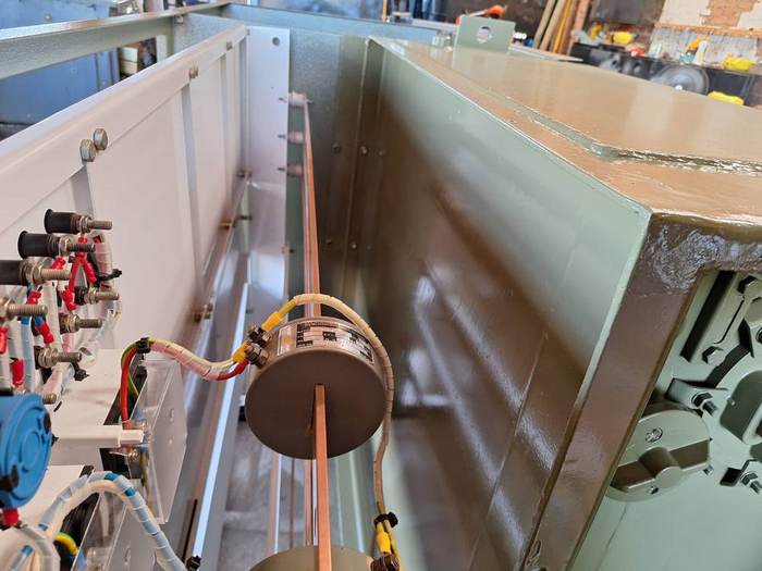 Transformer internals during maintenance