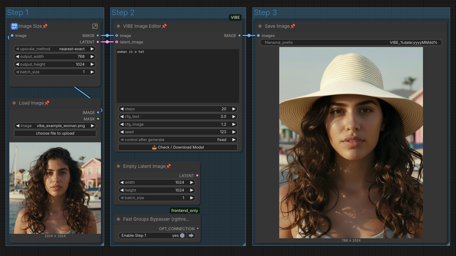 ComfyUI VIBE Workflow