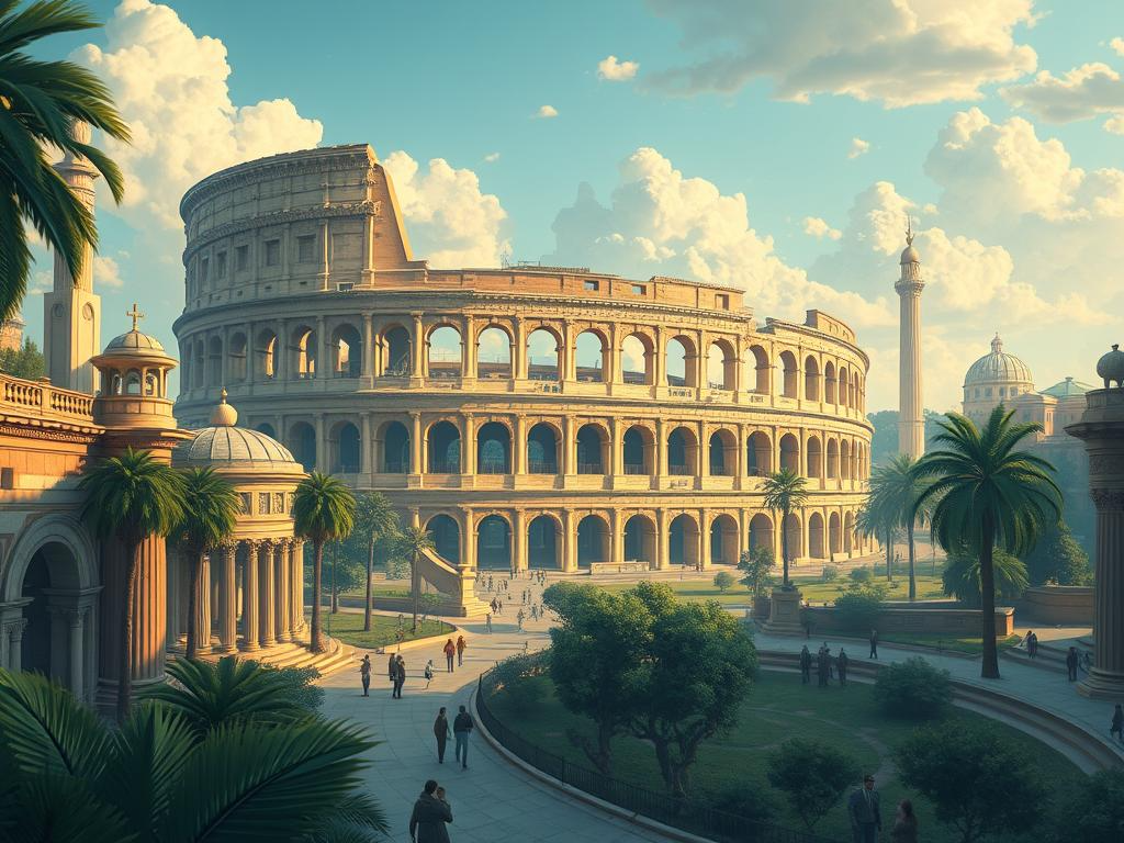 Colosseum thriving agentic society