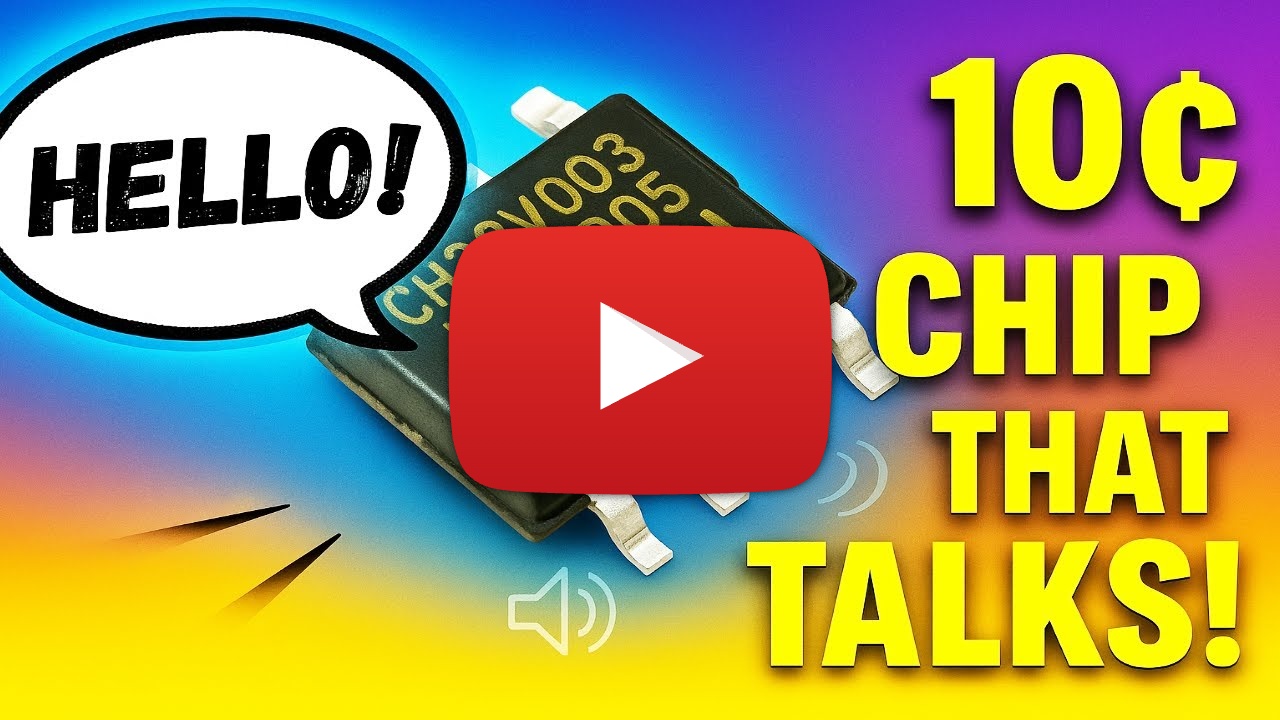 Talking 10 cent MCU