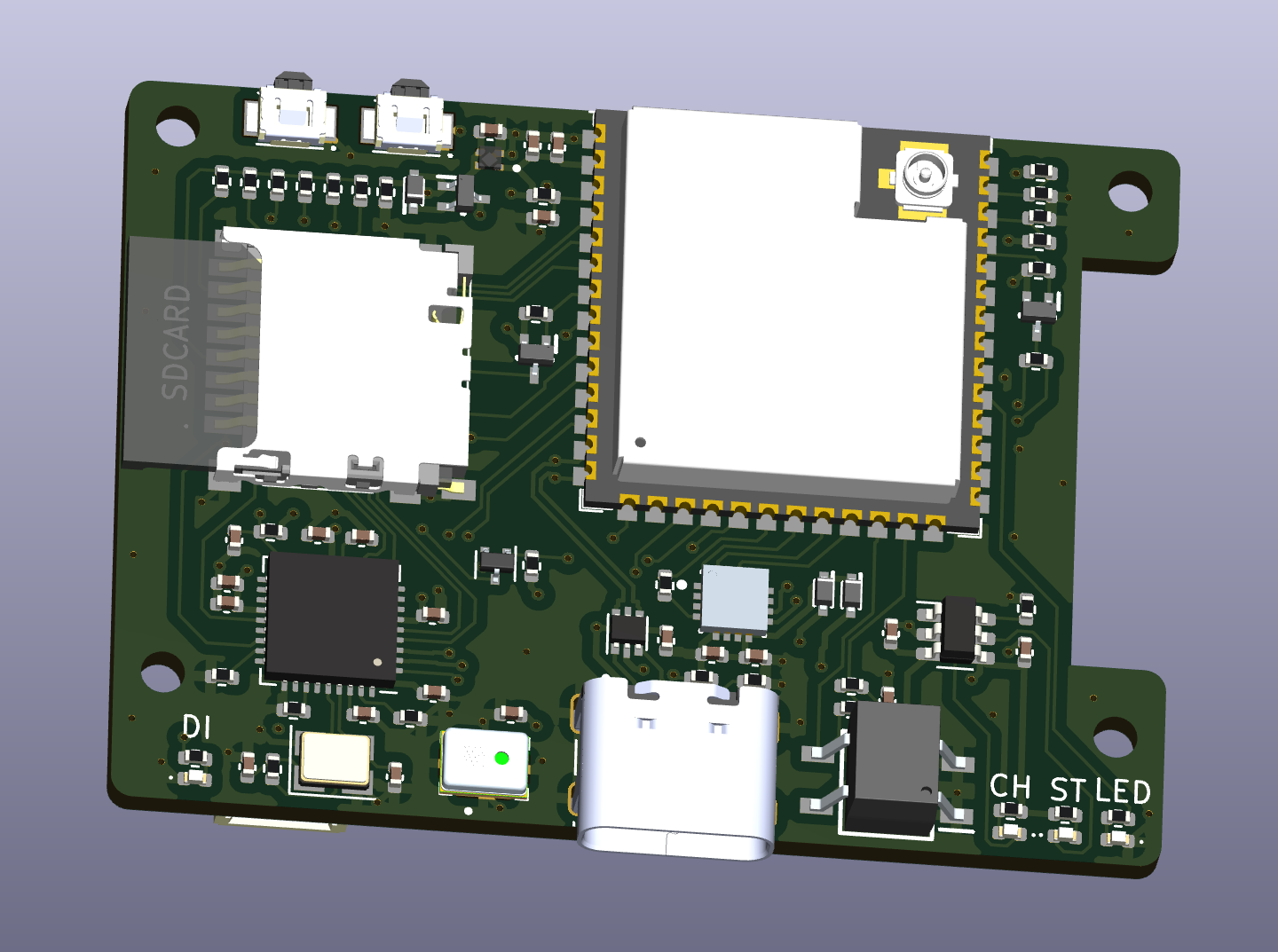 Esp32-tv hardware, from the project README