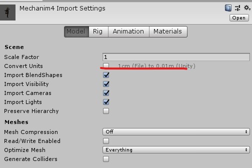 import setting