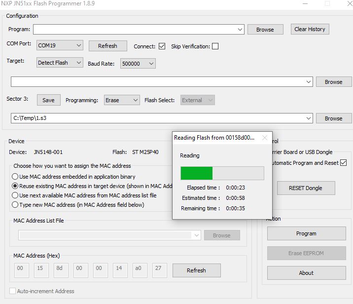 Jennic-JN5148-001-M04-breakout, from the project README