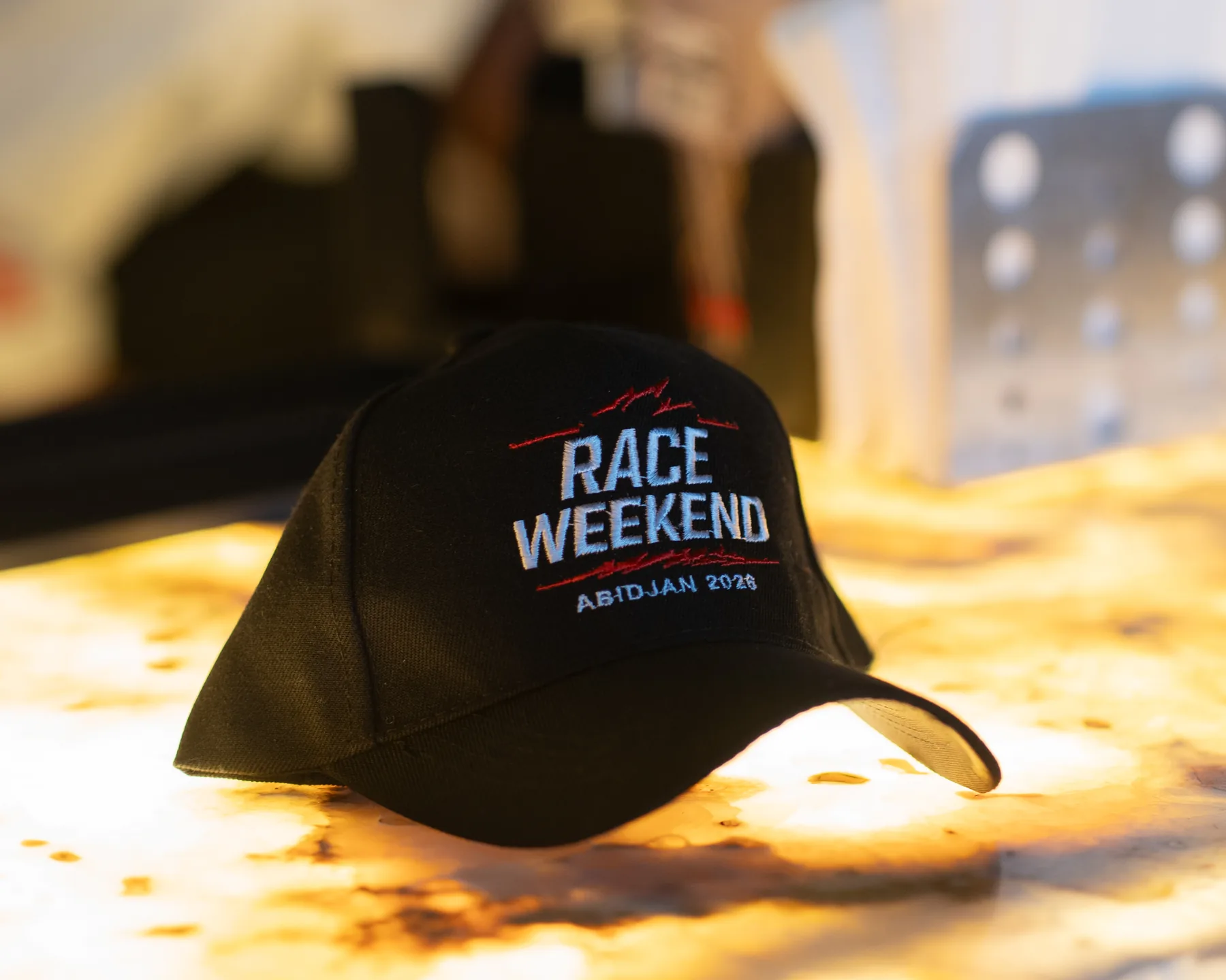Race Weekend Abidjan 2026 branded cap