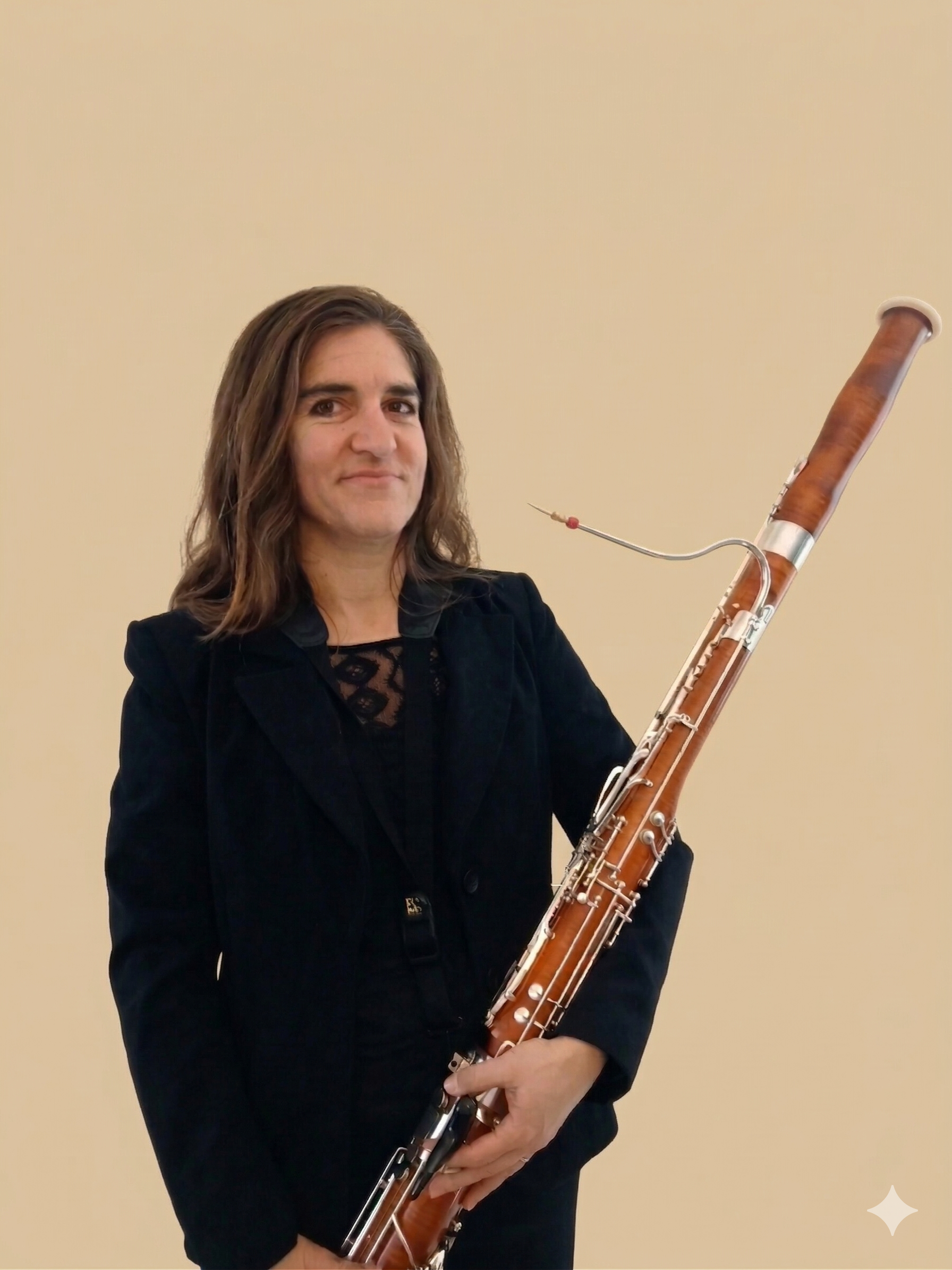 Elsa Le Roux, bassoniste du Quintette Atout Vent