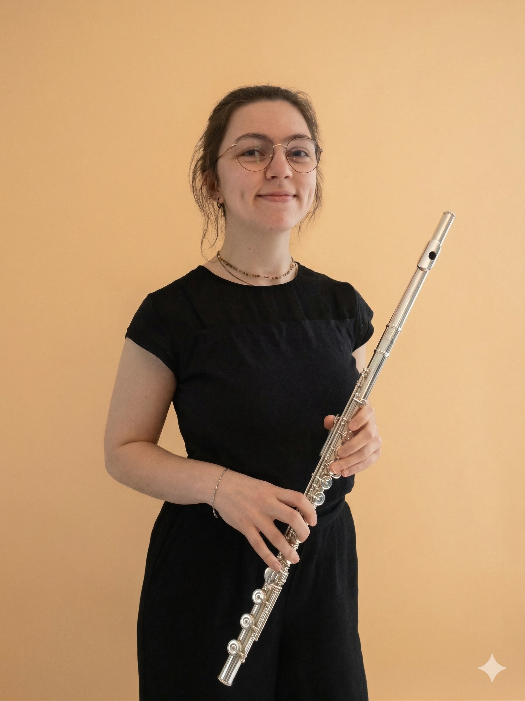Lucile Leconte, flûtiste du Quintette Atout Vent