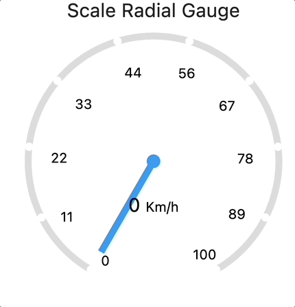 scale radial gauge
