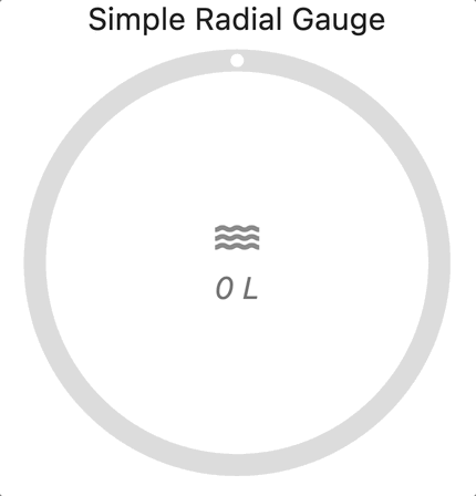 simple radial gauge