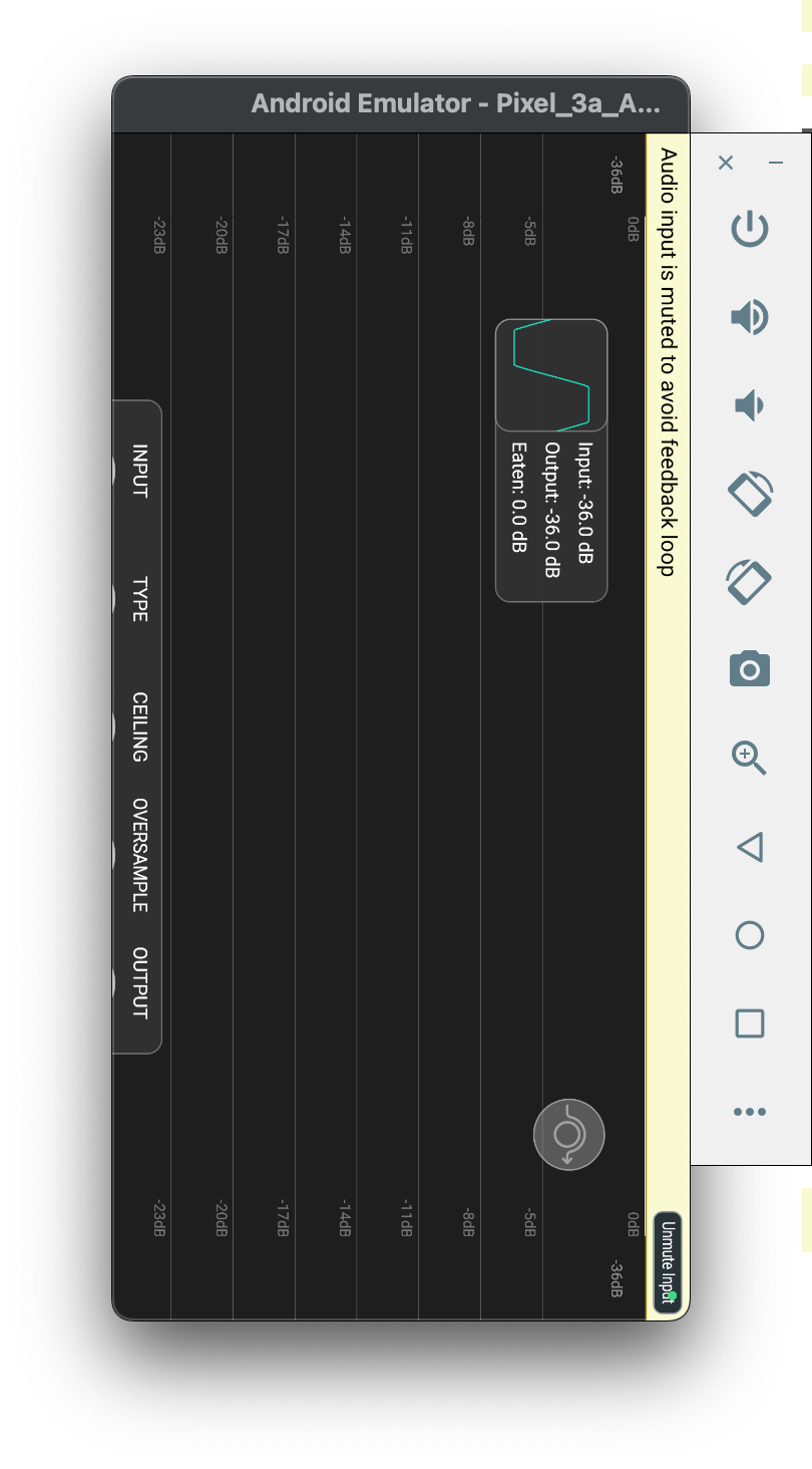PeakEater on Android (original juce GUI)