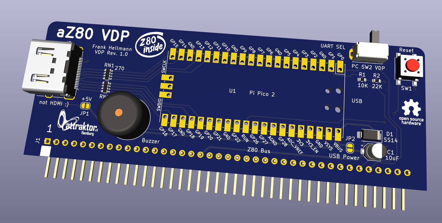AZ80 VDP, from the project README