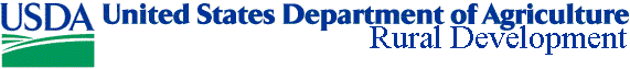 United States Department 
of Agriculture: Rural Development