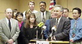 Mayor Jim Patterson announces Fresno's finalist status