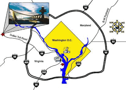 Dulles on the Washington Beltway