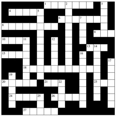 Crossword Puzzle