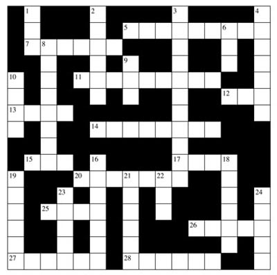 Crossword Puzzle