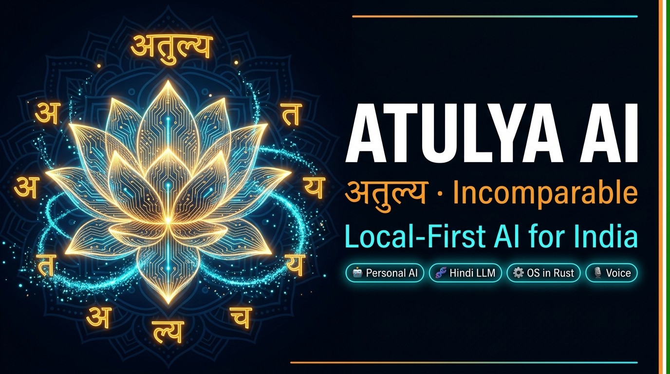 Atulya AI — Local-First AI for India