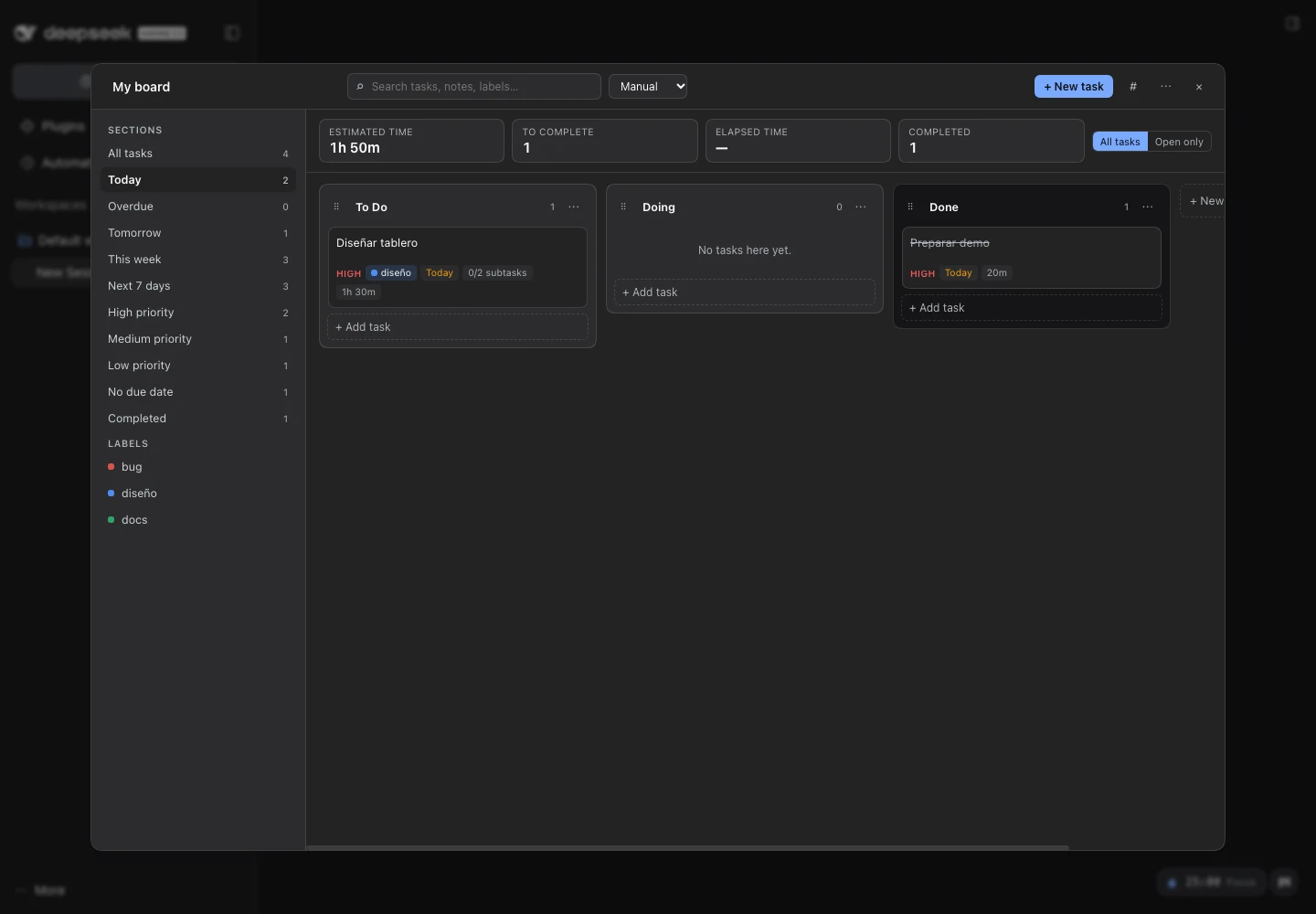 dsh-plugin-pomodoro 截图 2