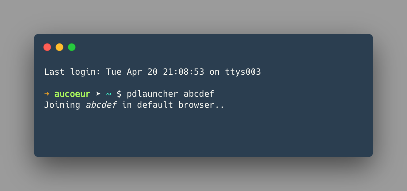 Pdlauncher Npm Pdlauncher npm