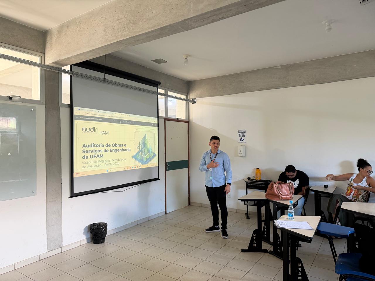 Apresentação sobre Auditoria de Obras e Serviços de Engenharia - PAINT 2026