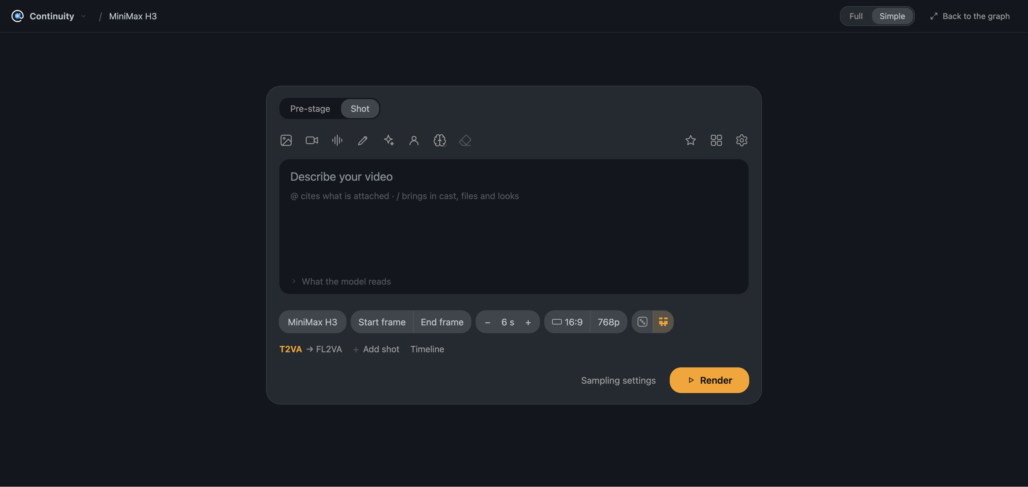 The node in the simple view