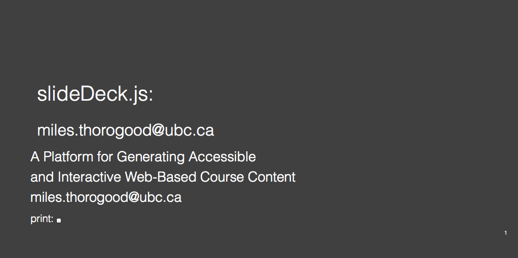 GitHub - aume/slideDeck.js: Creating, disseminating, and maintaining ...