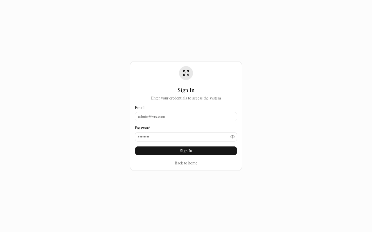vct-visitor-registration-system screenshot