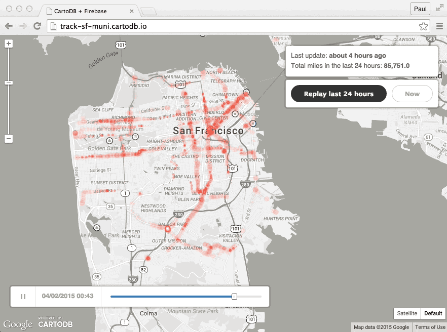 Realtime Traffic Map
