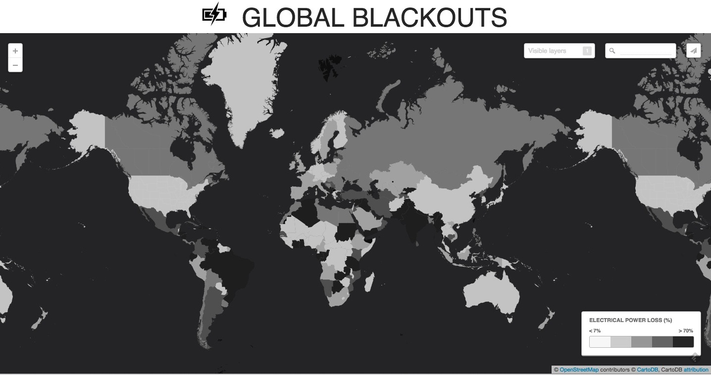 Blackout Map