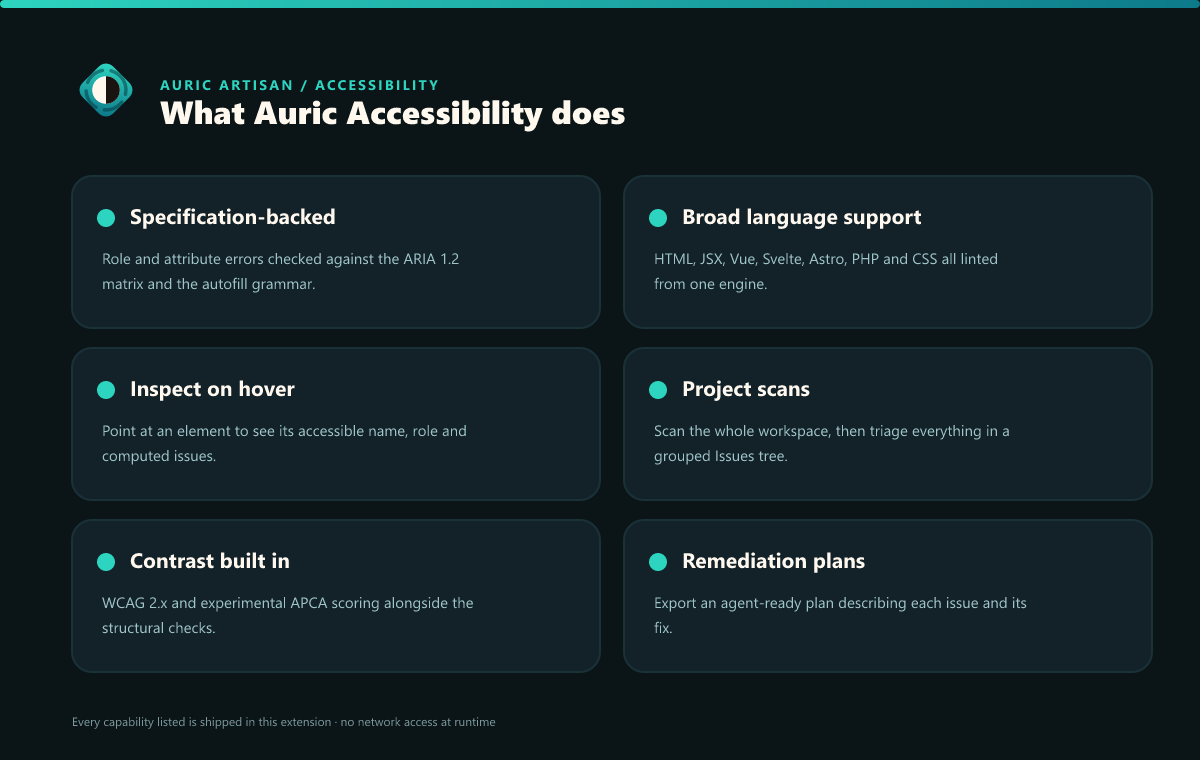What Auric Accessibility does