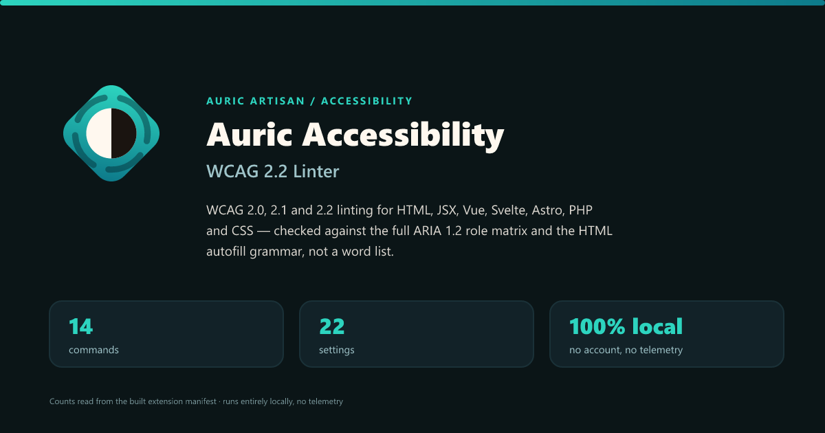 Auric Accessibility hero