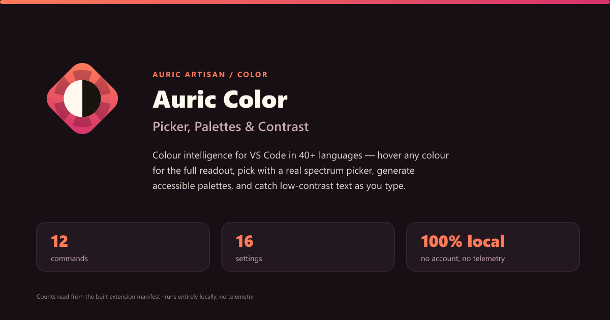 Auric Color hero