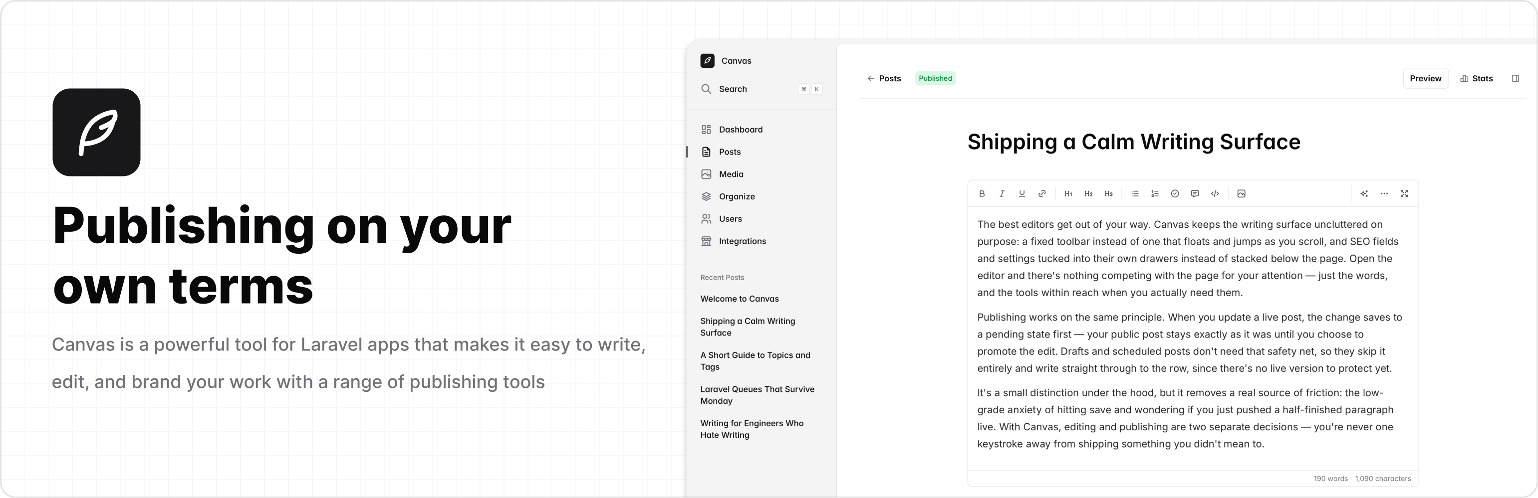 Homepage for trycanvas.app